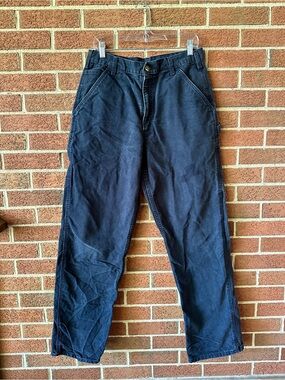 Carhartt Men's B11-MDT Carpenter Work Pants 33x34 100% Cotton
